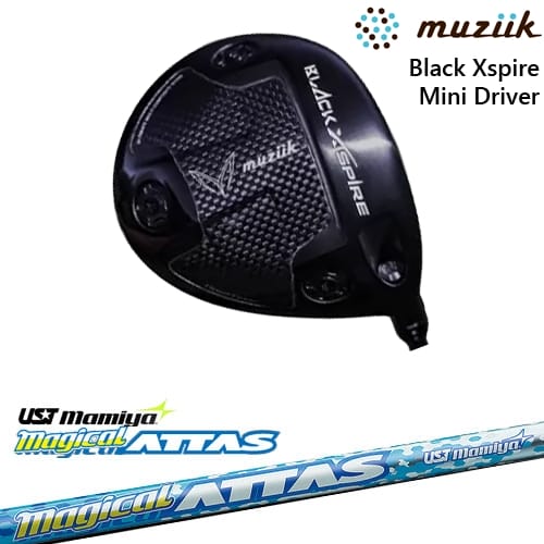 【OVDカスタム】BLACK XSPIRE MINI DRIVER ブラックエクスパイヤー ミニドライバー[FW]ムジークMUZIIK MagicalATTAS マジカル アッタス マミヤmamiya