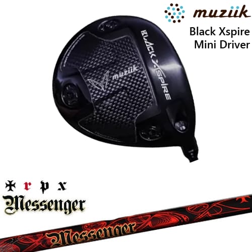 【OVDカスタム】BLACK XSPIRE MINI DRIVER ブラックエクスパイヤー ミニドライバー[FW]ムジークMUZIIK Messenger メッセンジャー TRPX