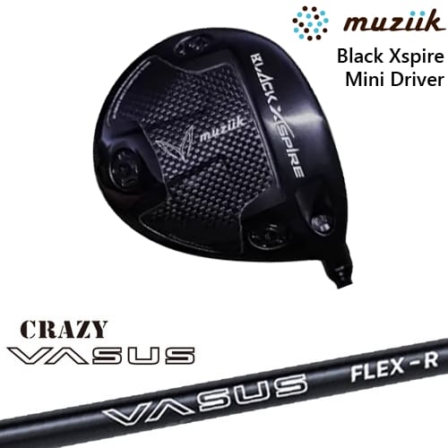 【OVDカスタム】BLACK XSPIRE MINI DRIVER ブラックエクスパイヤー ミニドライバー[FW]ムジークMUZIIK CRAZY VASUS クレイジー バーサス