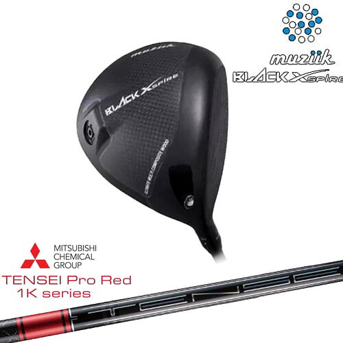 On The Screw BLACK XSPIRE ブラックエクスパイヤー リバース可変スリーブ(FADEスリーブ)[DW]ムジーク MUZIIK TENSEI Pro Red 1Kテンセイプロレッド1K 三菱ケミカル｜カスタムクラブ工房 OVDGOLF