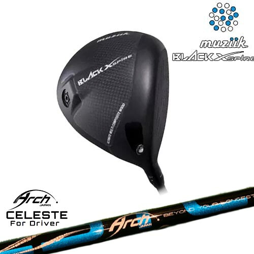 On The Screw BLACK XSPIRE ブラックエクスパイヤー 通常可変スリーブ設定(DRAWスリーブ)[DW]ムジーク MUZIIK Natural9 CELESTEセレステ ARCH GOLF アーチゴルフジャパン