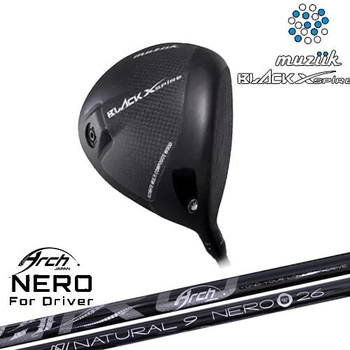 On The Screw BLACK XSPIRE ブラックエクスパイヤー 通常可変スリーブ設定(DRAWスリーブ)[DW]ムジーク MUZIIK For Driver NEROネロ ARCH GOLF アーチゴルフジャパン