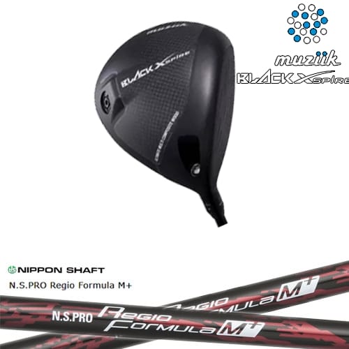 On The Screw BLACK XSPIRE ブラックエクスパイヤー 通常可変スリーブ設定(DRAWスリーブ)[DW]ムジーク MUZIIK N.S.PRO Regio Formula M + レジオフォーミュラMプラス｜カスタムクラブ工房 OVDGOLF