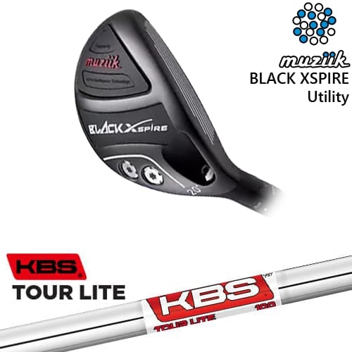 【OVDカスタム】BLACK XSPIRE Utility ユーティリティ[UT]ムジークMUZIIK KBS TOUR LITE(ツアー ライト )