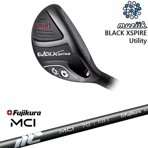 BLACK XSPIRE Utility ユーティリティ[UT]ムジークMUZIIK New MCI Fujikura フジクラ