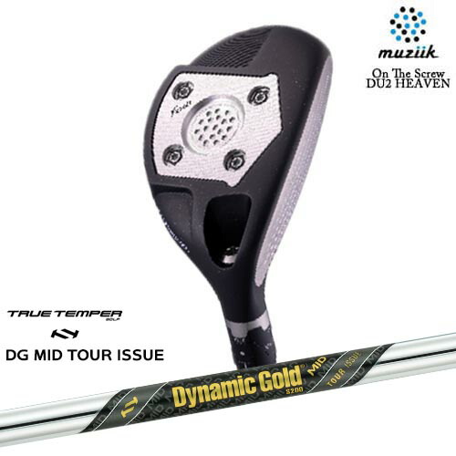 muziik ムジーク On The Screew DU2 HEAVEN UT ユーティリティ Dynamic Gold MID TOUR ISSUE ツアーイシュー TRUE TEMPERトゥルーテンパー｜カスタムクラブ工房 OVDGOLF 46,200円