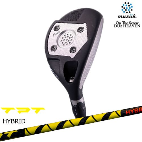muziik ムジーク On The Screew DU2 HEAVEN UT ユーティリティ TPT GOLF ハイブリッドシャフト｜カスタムクラブ工房 OVDGOLF