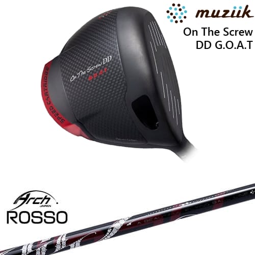 【OVDカスタム】On The Screw DD G.O.A.T ドライバー[DW]ムジークMUZIIK Natural9 ROSSO ロッソ ARCH GOLF アーチゴルフジャパン