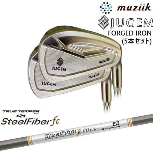 【予約/7月中旬頃発売予定】【OVDカスタム】JUGEM FORGED IRON アイアン5本set(6I-PW)[6P]ムジークMUZIIK スチールファイバーfc(テーパー) SteelFiberTRUE TEMPER｜カスタムクラブ工房 OVDGOLF