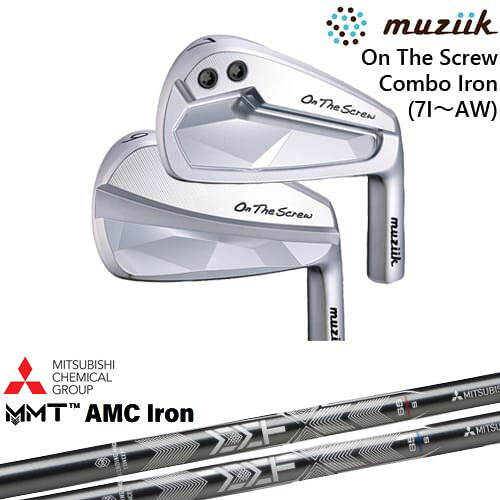 On The Screw Combo Iron アイアン5本set(7I-AW)[7A]ムジークMUZIIK MMT AMC Iron 三菱ケミカル｜カスタムクラブ工房 OVDGOLF 107,250円
