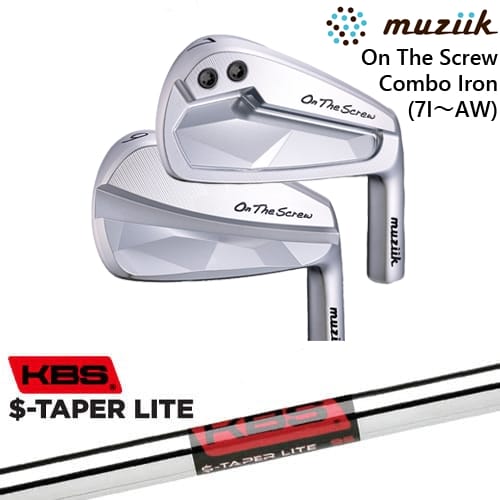 【OVDカスタム】On The Screw Combo Iron アイアン5本set(7I-AW)[7A]ムジークMUZIIK KBS $-TAPER LITE ( エステーパー ライト )｜カスタムクラブ工房 OVDGOLF 214,500円