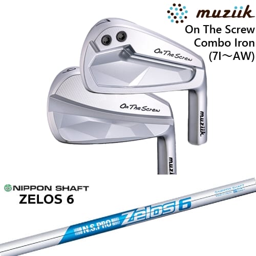 【OVDカスタム】On The Screw Combo Iron アイアン5本set(7I-AW)[7A]ムジークMUZIIK N.S.PRO ZELOS 6 日本シャフト
