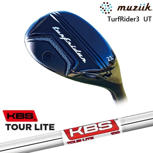 【OVDカスタム】ムジーク TurfRider3 UT ユーティリティ[UT]ムジークMUZIIK KBS TOUR LITE(ツアー ライト )｜カスタムクラブ工房 OVDGOLF