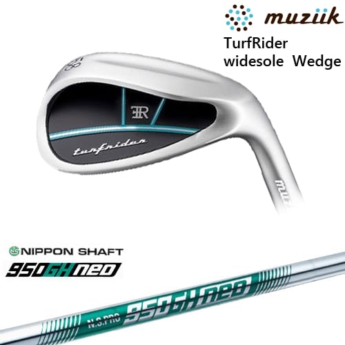 【OVDカスタム】TurfRider widesole Wedge ワイドソール ウェッジ[WD]ムジークMUZIIK N.S.PRO 950GH neo 日本シャフト 20,878円