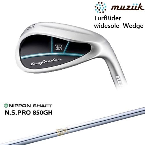 【OVDカスタム】TurfRider widesole Wedge ワイドソール ウェッジ[WD]ムジークMUZIIK N.S.PRO 850GH 日本シャフト