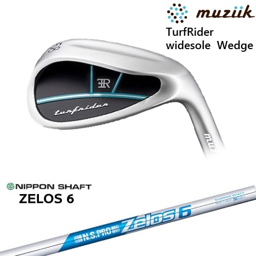 【OVDカスタム】TurfRider widesole Wedge ワイドソール ウェッジ[WD]ムジークMUZIIK N.S.PRO ZELOS 6 ゼロスシックス 日本シャフト 20,020円