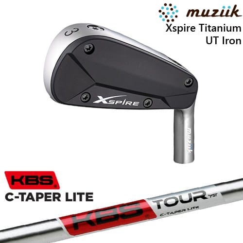 【OVDカスタム】Xspire UTi アイアン型ユーティリティ[UT]ムジークMUZIIK KBS C-TAPER LITE シーテーパー ライト｜カスタムクラブ工房 OVDGOLF