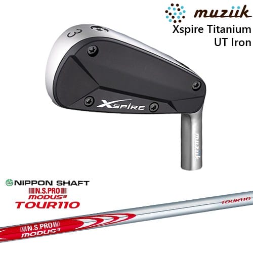 【OVDカスタム】Xspire UTi アイアン型ユーティリティ[UT]ムジークMUZIIK N.S.PRO MODUS3 TOUR110 モーダス3ツアー110 日本シャフト