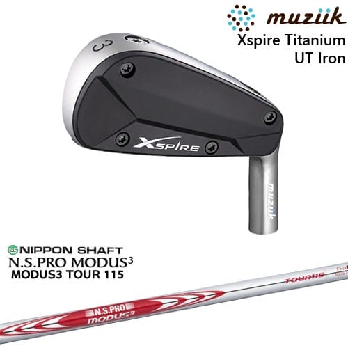 【OVDカスタム】Xspire UTi アイアン型ユーティリティ[UT]ムジークMUZIIK NS PRO MODUS 3 TOUR 115(赤) 日本シャフト