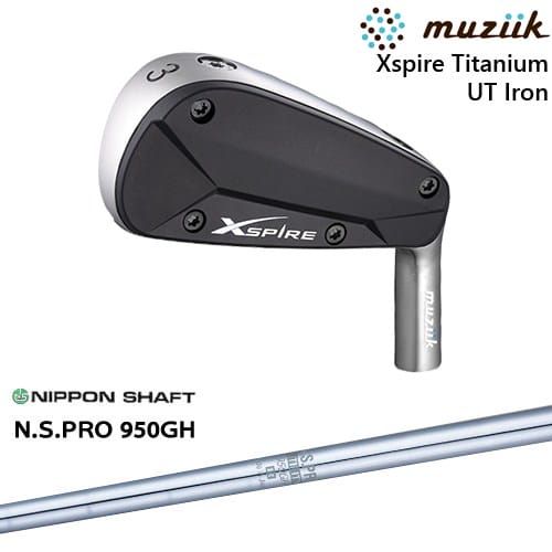 【OVDカスタム】Xspire UTi アイアン型ユーティリティ[UT]ムジークMUZIIK N.S.PRO 950GH 日本シャフト