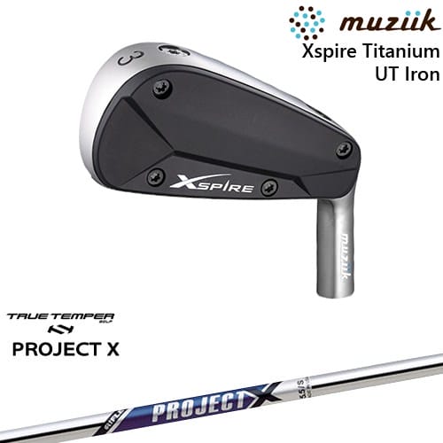 【OVDカスタム】Xspire UTi アイアン型ユーティリティ[UT]ムジークMUZIIK PROJECT X プロジェクトXTRUE TEMPERトゥルーテンパー