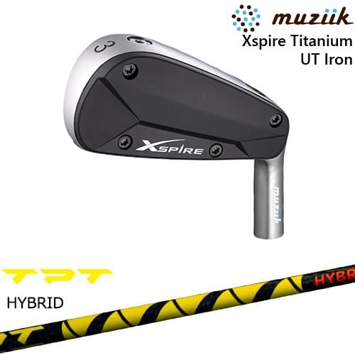 【OVDカスタム】Xspire UTi アイアン型ユーティリティ[UT]ムジークMUZIIK TPT GOLF ハイブリッドシャフト 118,800円