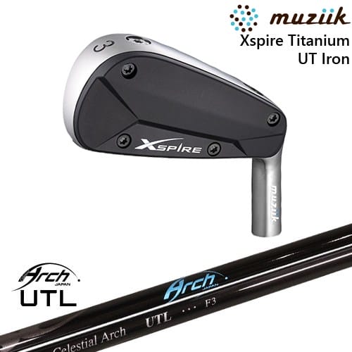 【OVDカスタム】Xspire UTi アイアン型ユーティリティ[UT]ムジークMUZIIK For Utility UTL ARCH GOLF アーチゴルフジャパン 100,100円