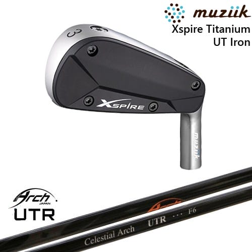 【OVDカスタム】Xspire UTi アイアン型ユーティリティ[UT]ムジークMUZIIK For Utility UTR ARCH GOLF アーチゴルフジャパン 100,100円