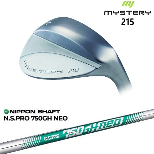 【OVDカスタム】215 ウェッジ 姫路製 軟鉄鍛造[WD]ミステリーMYSTERY N.S.PRO 750GH neo 日本シャフト｜カスタムクラブ工房 OVDGOLF