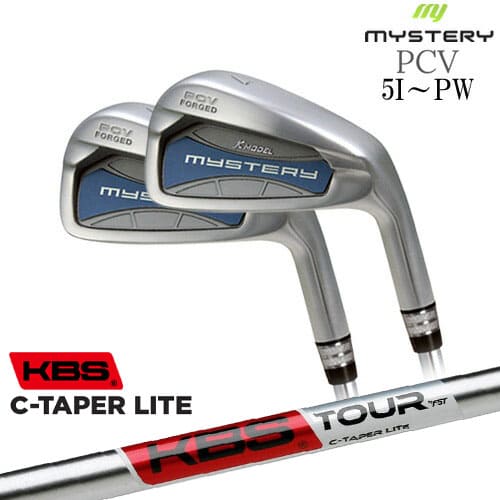【工房カスタム】PCV 姫路製 アイアン 6本set（5I-PW）[5P]ミステリーMYSTERY KBS C-TAPER LITE シーテーパー ライト