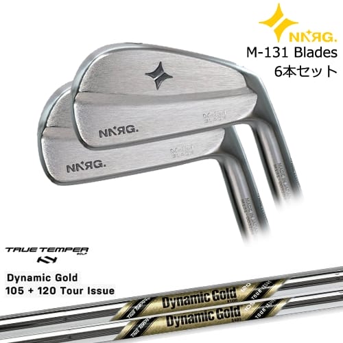 【OVDカスタム】M-131 Blade アイアン6本set(5I-PW)[5P]ニューエナジーゴルフNEWENERGY GOLF DynamicGold105 120 TOUR ISSUE(US)TRUE TEMPER NNRG