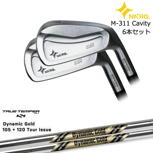 【OVDカスタム】M-311 CAVITY アイアン6本set(5I-PW)[5P]ニューエナジーゴルフNEWENERGY GOLF DynamicGold105 120 TOUR ISSUE(US)TRUE TEMPER NNRG｜カスタムクラブ工房 OVDGOLF