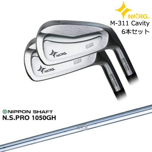 【OVDカスタム】M-311 CAVITY アイアン6本set(5I-PW)[5P]ニューエナジーゴルフNEWENERGY GOLF N.S.PRO 1050GH 日本シャフト NNRG 108,900円