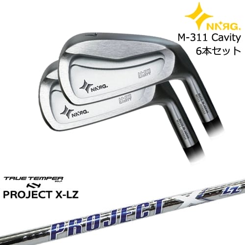 【OVDカスタム】M-311 CAVITY アイアン6本set(5I-PW)[5P]ニューエナジーゴルフNEWENERGY GOLF PROJECT X LZ プロジェクトX TRUE TEMPERトゥルーテンパー NNRG