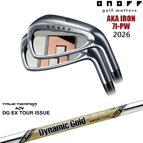 【OVDカスタム】ONOFF AKA アイアン4本set(7I-PW) 2026年モデル[7P]オノフONOFF DynamicGoldEX TOUR ISSUE ツアーイシューTRUE TEMPER｜カスタムクラブ工房 OVDGOLF