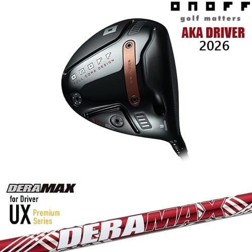 【OVDカスタム】ONOFF AKA ドライバー 2026年モデル[DW]オノフONOFF DERA MAX UX Premium Series デラマックス｜カスタムクラブ工房 OVDGOLF