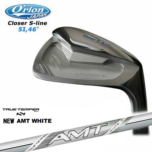 O'rion/オライオン/Closer_Sline_Iron/5I_46度/アイアン単品/New AMT WHITE ホワイト/TRUE_TEMPER/OVDカスタム Orion S-Line オライオン エスライン