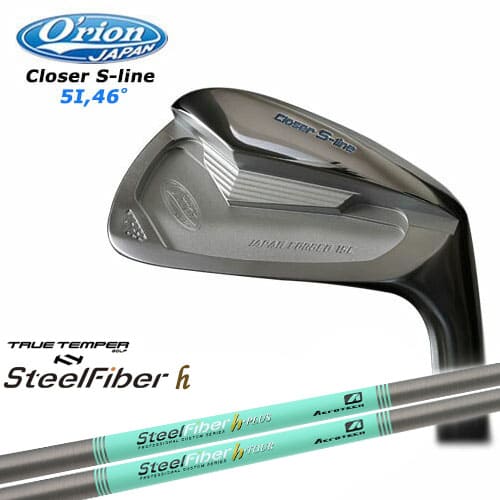 O'rion オライオン Closer Sline Iron 5I 46度 アイアン単品 スチールファイバーh(パラレル) SteelFiberTRUE TEMPER[IR] Orion S-Line オライオン エスライン