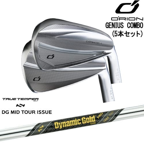 【OVDカスタム】GENIUS COMBO アイアン5本セット(CB：6I-7I/MB：8I-PW)[6P]オライオンORION Dynamic Gold MID TOUR ISSUE ツアーイシュー TRUE TEMPERトゥルーテンパー