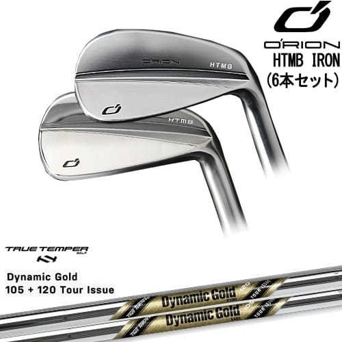 【OVDカスタム】HTMB IRON アイアン6本set(5I-PW)[5P]オライオンORION DynamicGold105 120 TOUR ISSUE(US)TRUE TEMPER