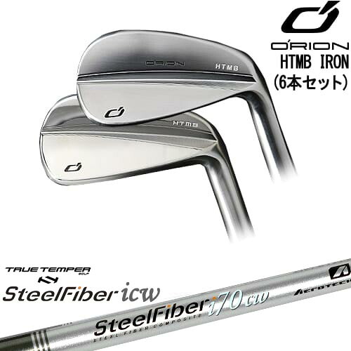 【OVDカスタム】HTMB IRON アイアン6本set(5I-PW)[5P]オライオンORION スチールファイバーi(テーパー) SteelFiberTRUE TEMPER
