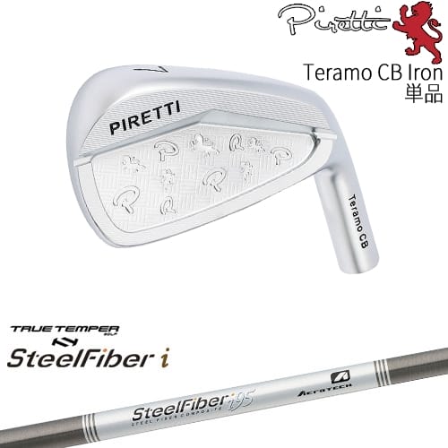【OVDカスタム】Piretti Teramo CB Iron アイアン単品(4I)[IR]ピレッティPIRETTI スチールファイバーi(パラレル) SteelFiberTRUE TEMPER｜カスタムクラブ工房 OVDGOLF
