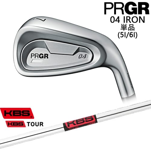 【OVDカスタム】PRGR 04 IRON アイアン単品(5I/6I) 右用[IR]プロギアPRGR KBS TOUR 21,199円