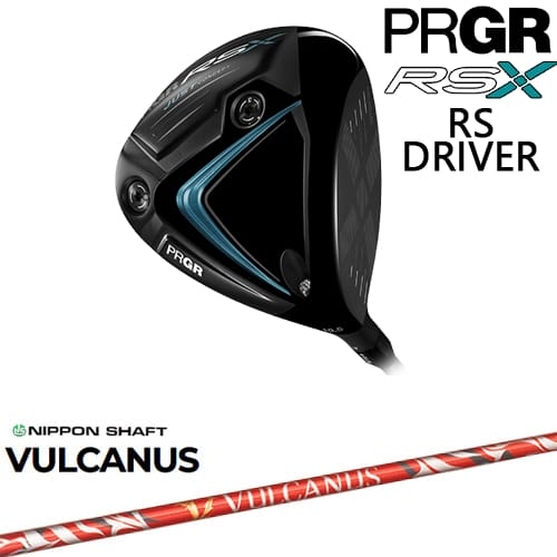 【OVDカスタム】PRGR RS Xシリーズ RS ドライバー 2024年モデル 右用[DW]プロギアPRGR VULCUS バルカヌス 日本シャフト