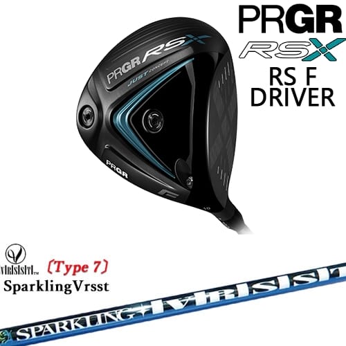 【OVDカスタム】PRGR RS Xシリーズ RS F ドライバー 2024年モデル 右用[DW]プロギアPRGR SPARKLING VRSST Type7 スパークリングヴァスト