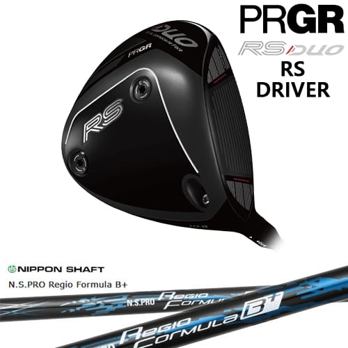 PRGR RS DUOシリーズ RS ドライバー 2026年モデル[DW]プロギアPRGR N.S.PRO Regio Formula B + レジオフォーミュラBプラス｜カスタムクラブ工房 OVDGOLF