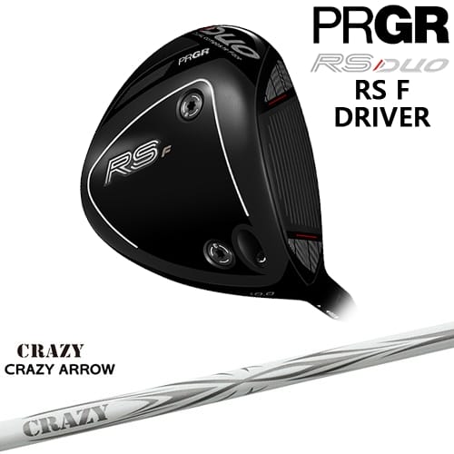 【OVDカスタム】PRGR RS DUOシリーズ RS F ドライバー 2026年モデル[DW]プロギアPRGR CRAZY ARROW アローCRAZYクレイジー｜カスタムクラブ工房 OVDGOLF