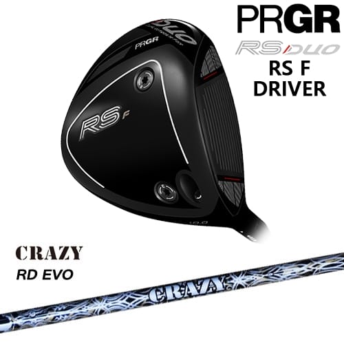 【OVDカスタム】PRGR RS DUOシリーズ RS F ドライバー 2026年モデル[DW]プロギアPRGR RD EVO(RoyalDecoration EVO)CRAZYクレイジー｜カスタムクラブ工房 OVDGOLF 82,280円