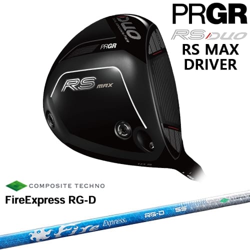 PRGR RS DUOシリーズ RS MAX ドライバー 2026年モデル[DW]プロギアPRGR FireExpress RG-D ファイヤーエクスプレス コンポジットテクノ｜カスタムクラブ工房 OVDGOLF