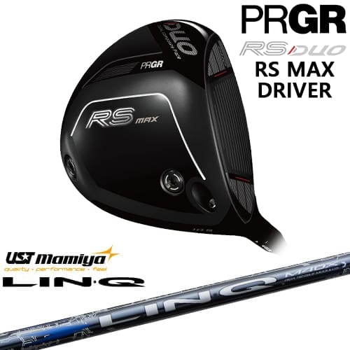 PRGR RS DUOシリーズ RS MAX ドライバー 2026年モデル[DW]プロギアPRGR LIN-Q BLUE EX リンク ブルー EX マミヤmamiya｜カスタムクラブ工房 OVDGOLF